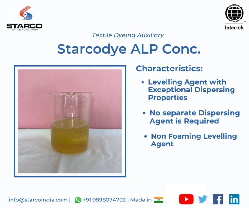 Polyester Levelling Agent - Starcodye ALP Conc.